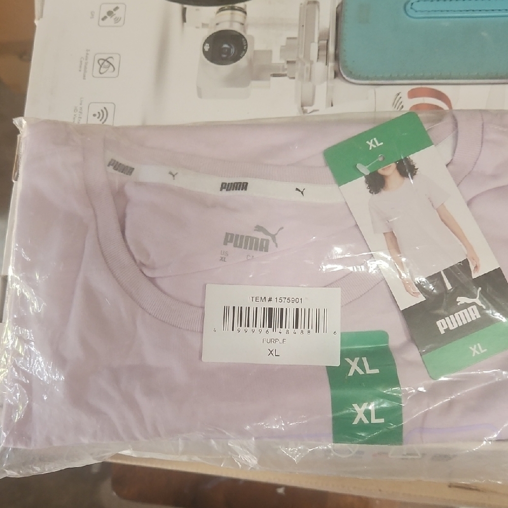 Puma Light Purple Tee XL
